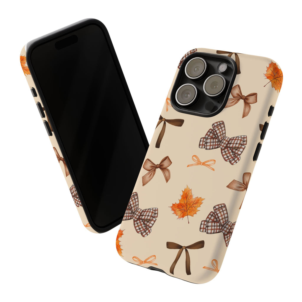 Autumn Bows Tough Phone Case