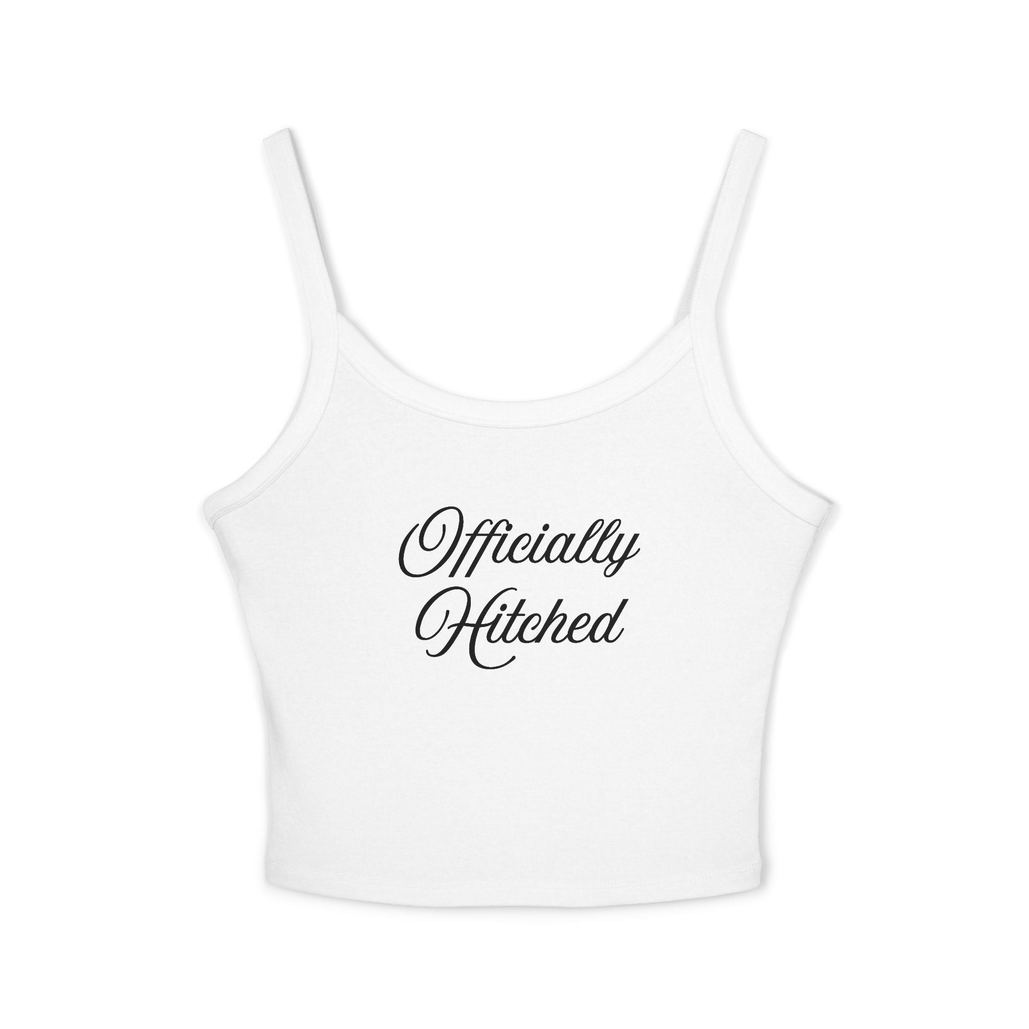 Officially Hitched Women's Spaghetti Strap Tank Top