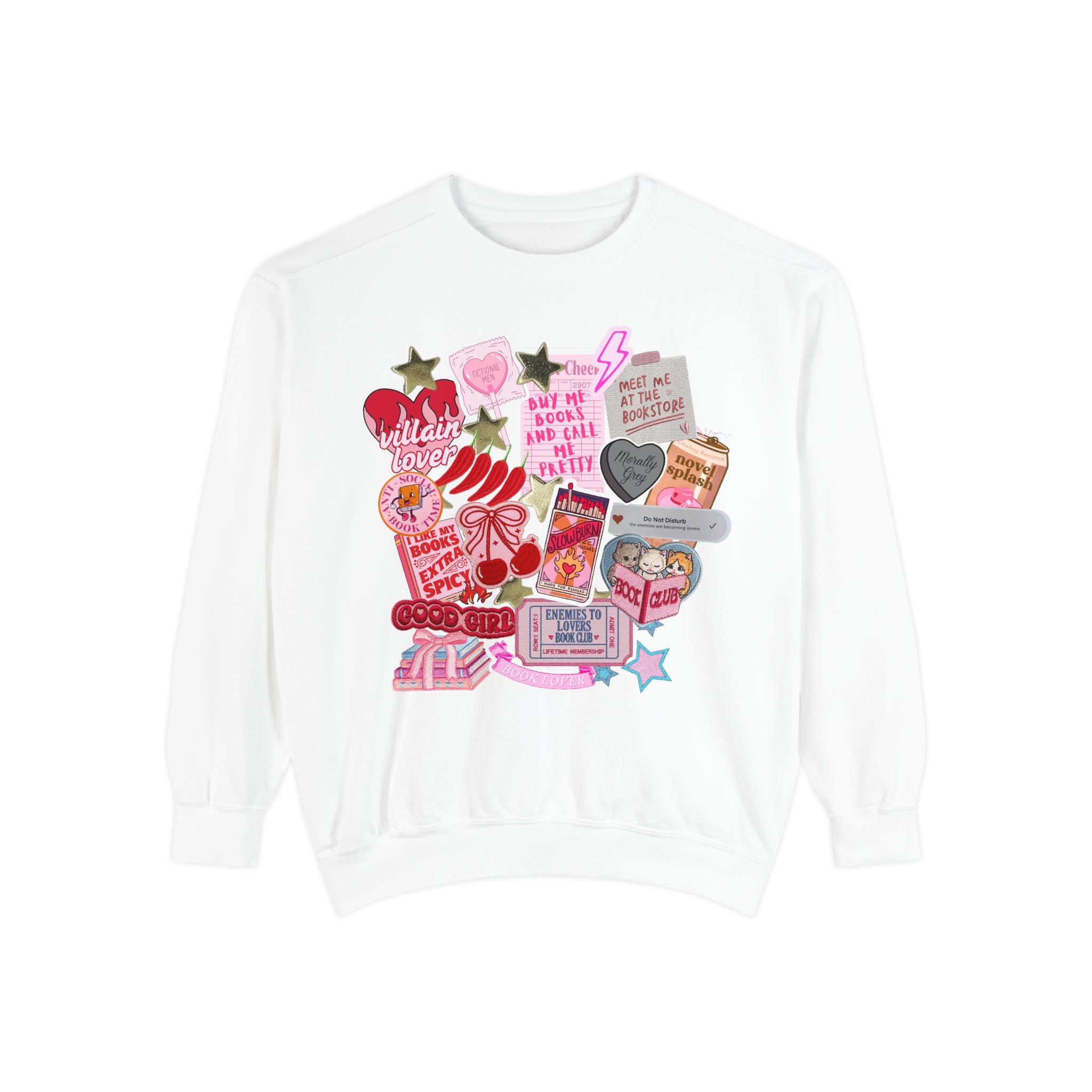 Book Girl Charm Sweatshirt