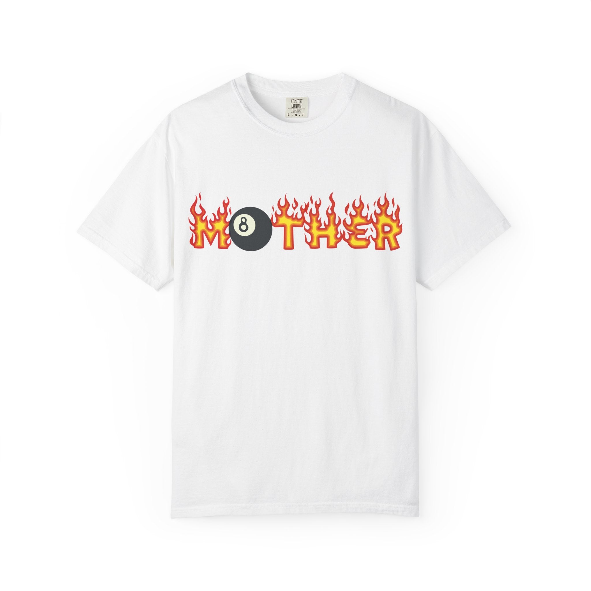 Flame-Themed Mother Punk T-Shirt
