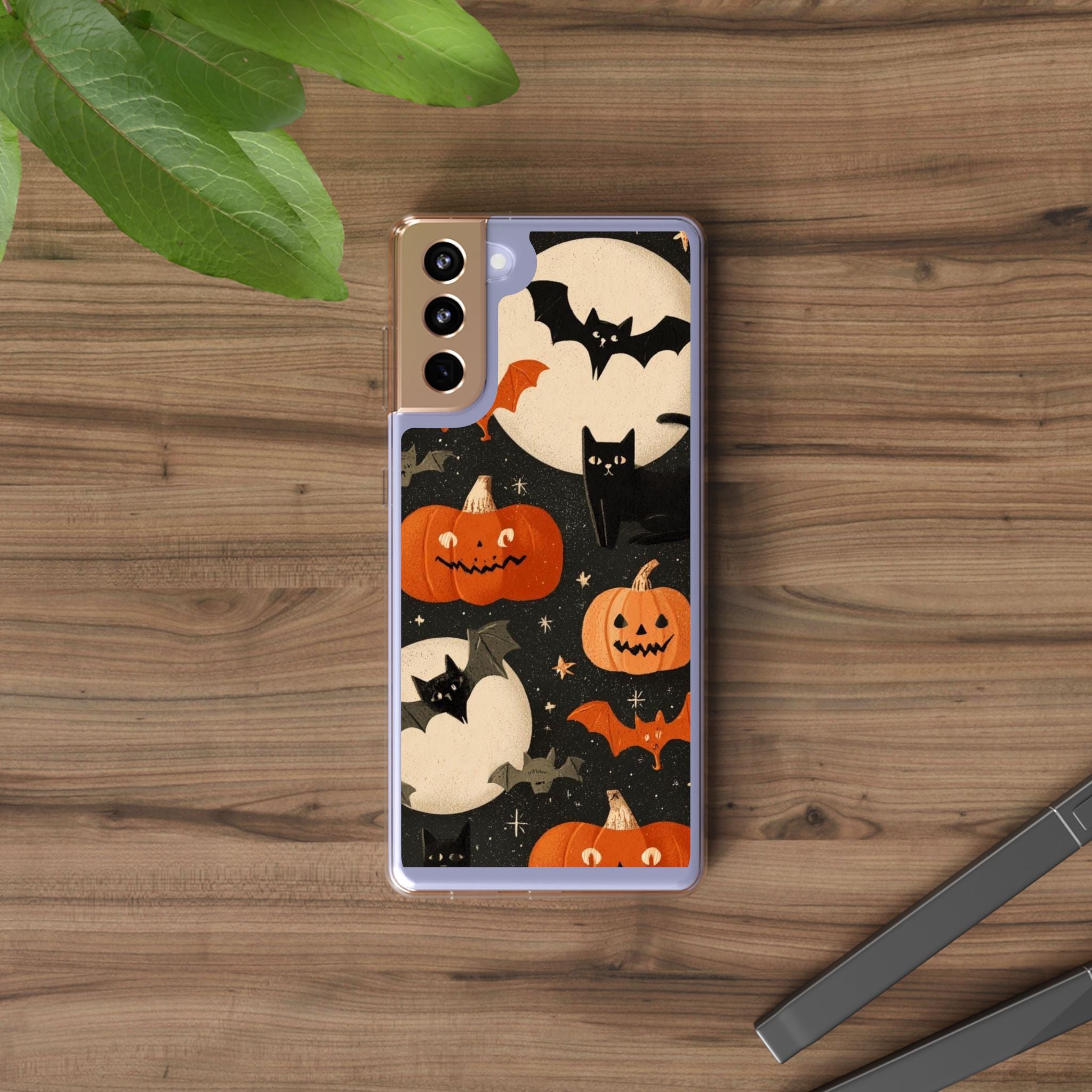 Halloween Clear Protective Case