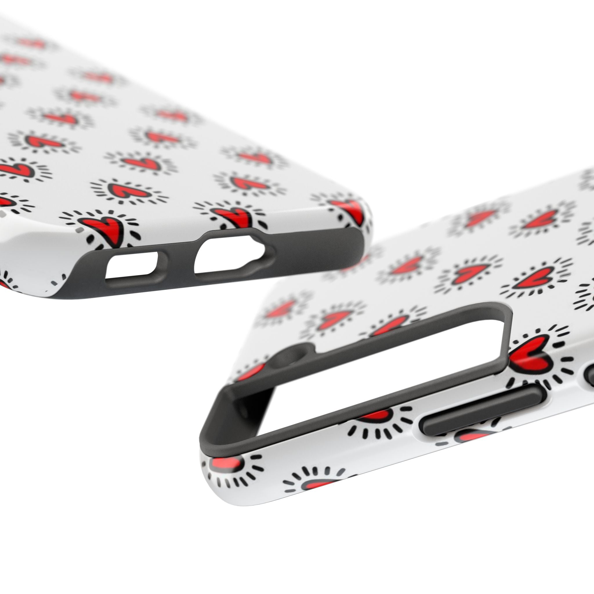 Heart Doodle Tough Phone Case