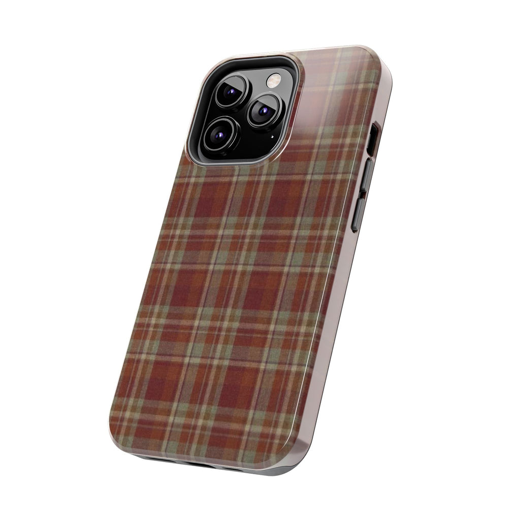 Autumn Plaid Tough Phone Case