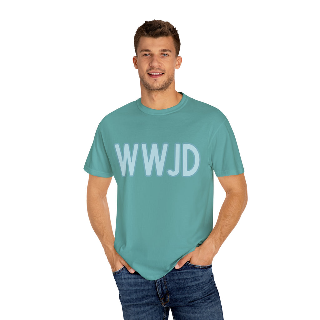 WWJD Unisex Garment-Dyed T-Shirt