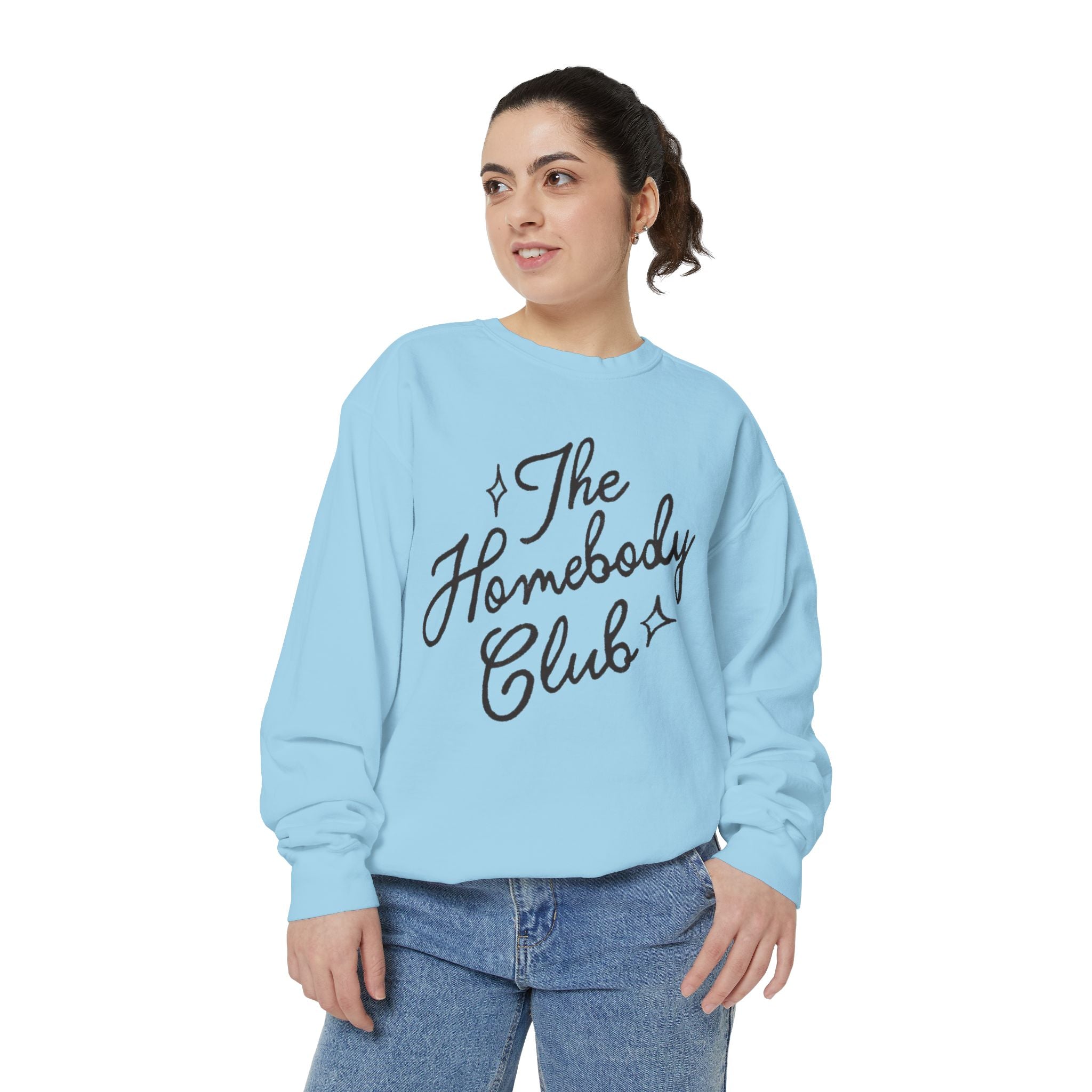 Homebody Club Garment-Dyed Sweatshirt