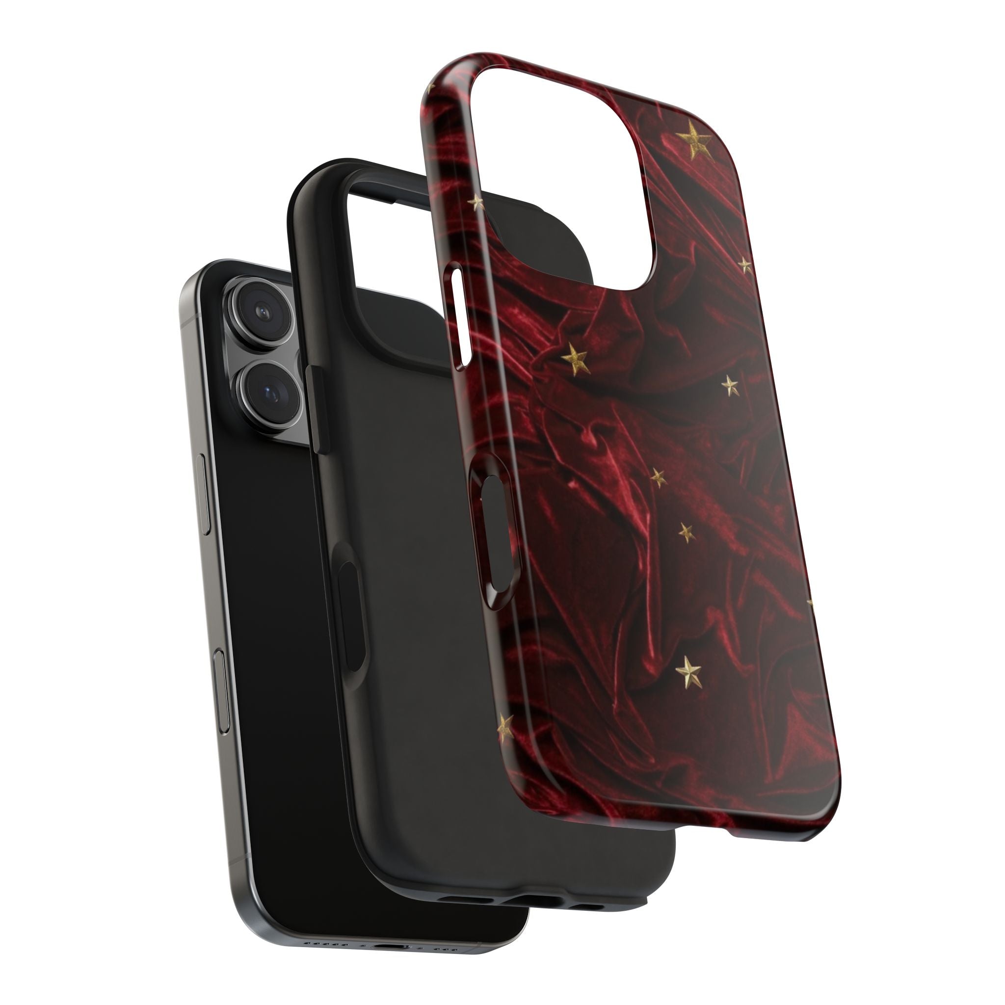 Holiday Velvet Star Tough Phone Case