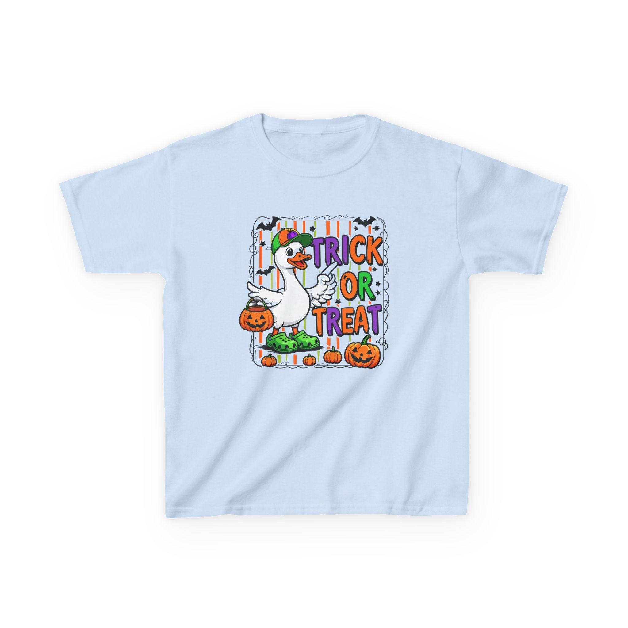 Boys Halloween Trick or Treat Goose Tee