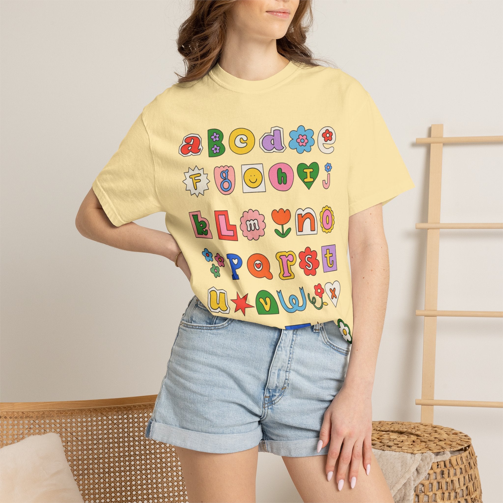 Preppy Alphabet Tee