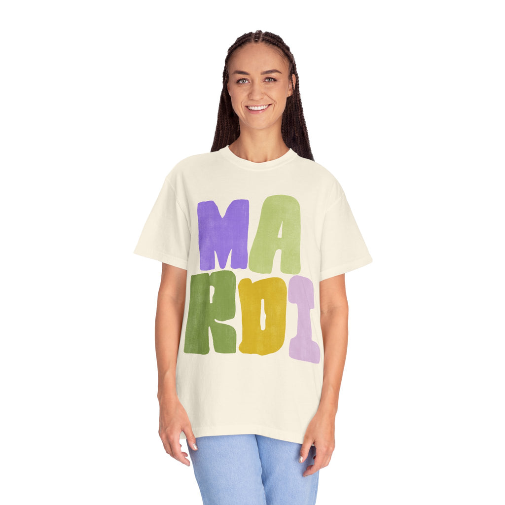 Mardi Bold Block Letter T-Shirt
