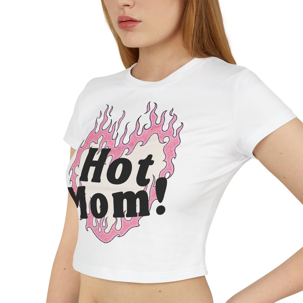 Hot Mom Graphic Baby Tee