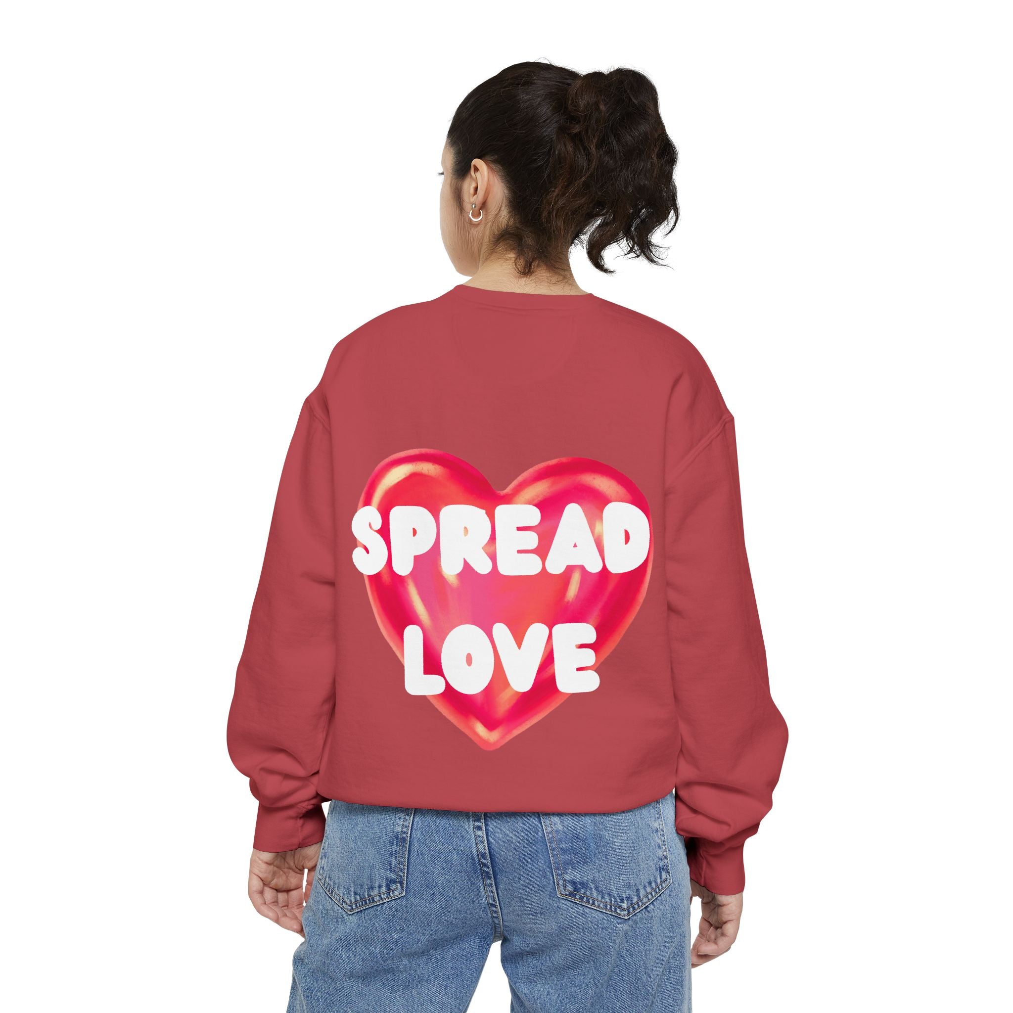 God Is Love Garment-Dyed Sweatshirt