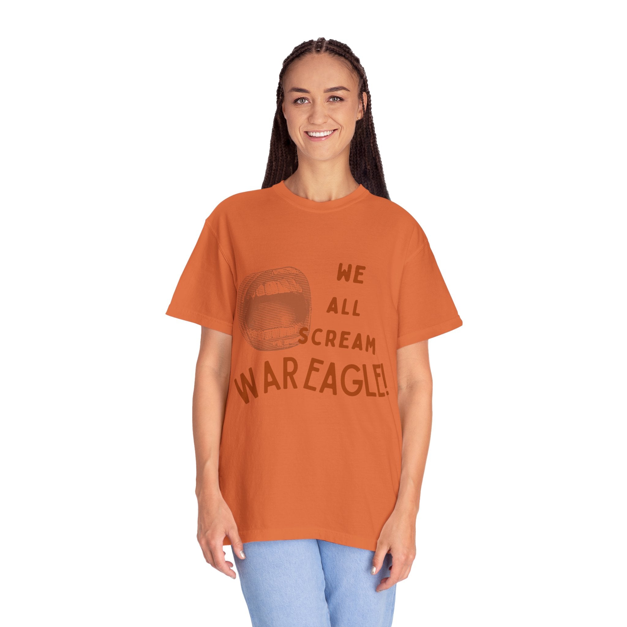 Auburn Garment-Dyed Tee for Game Day