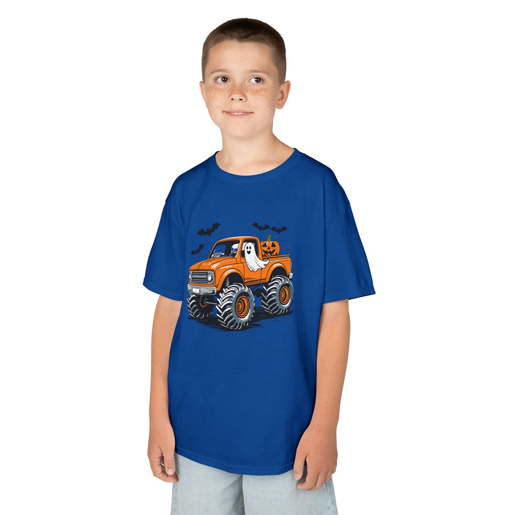 Monster Truck Halloween Boys Tee
