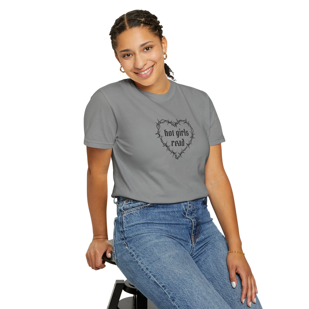 Hot Girls Read Comfort Color Tee