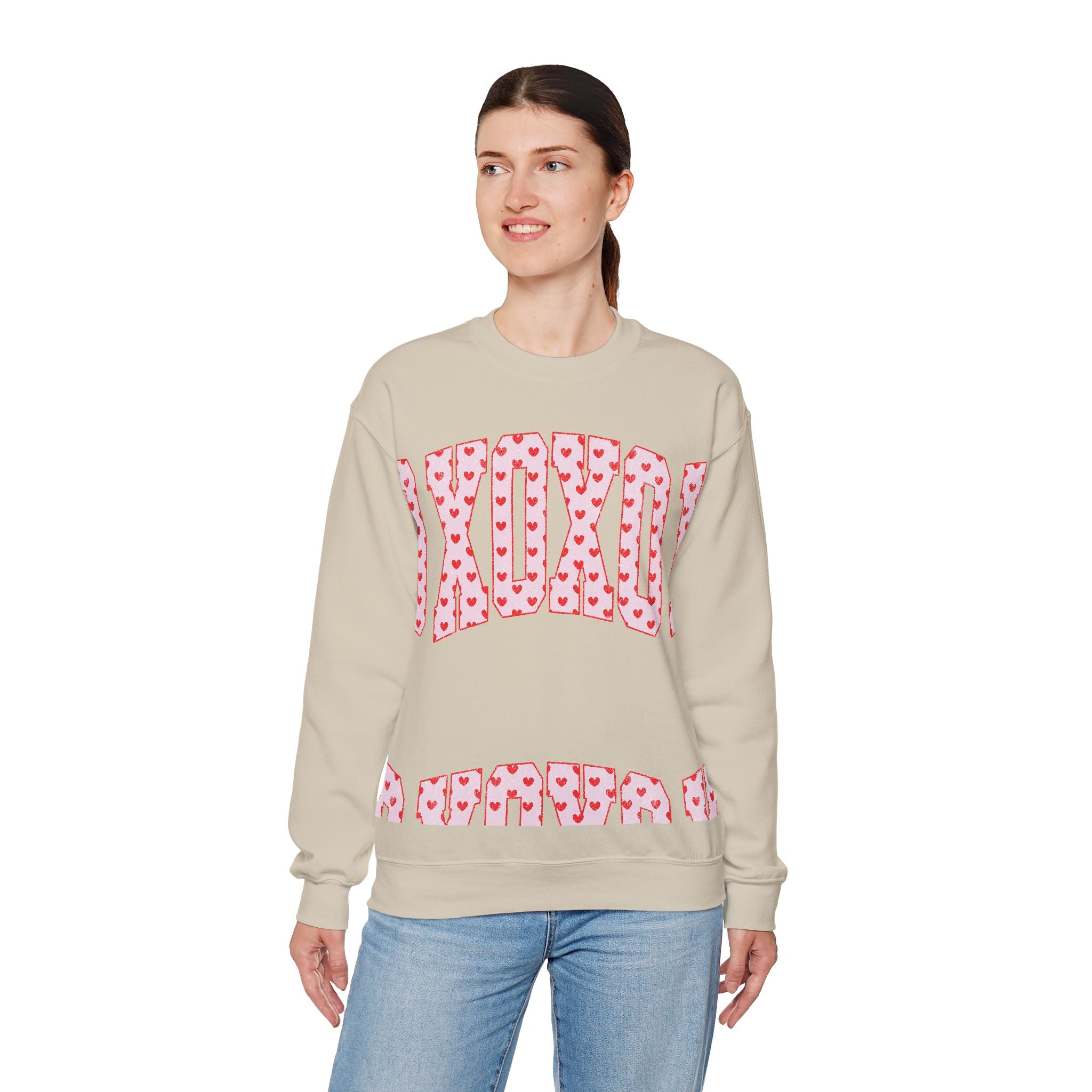 Crewneck Sweatshirt "XOXO"