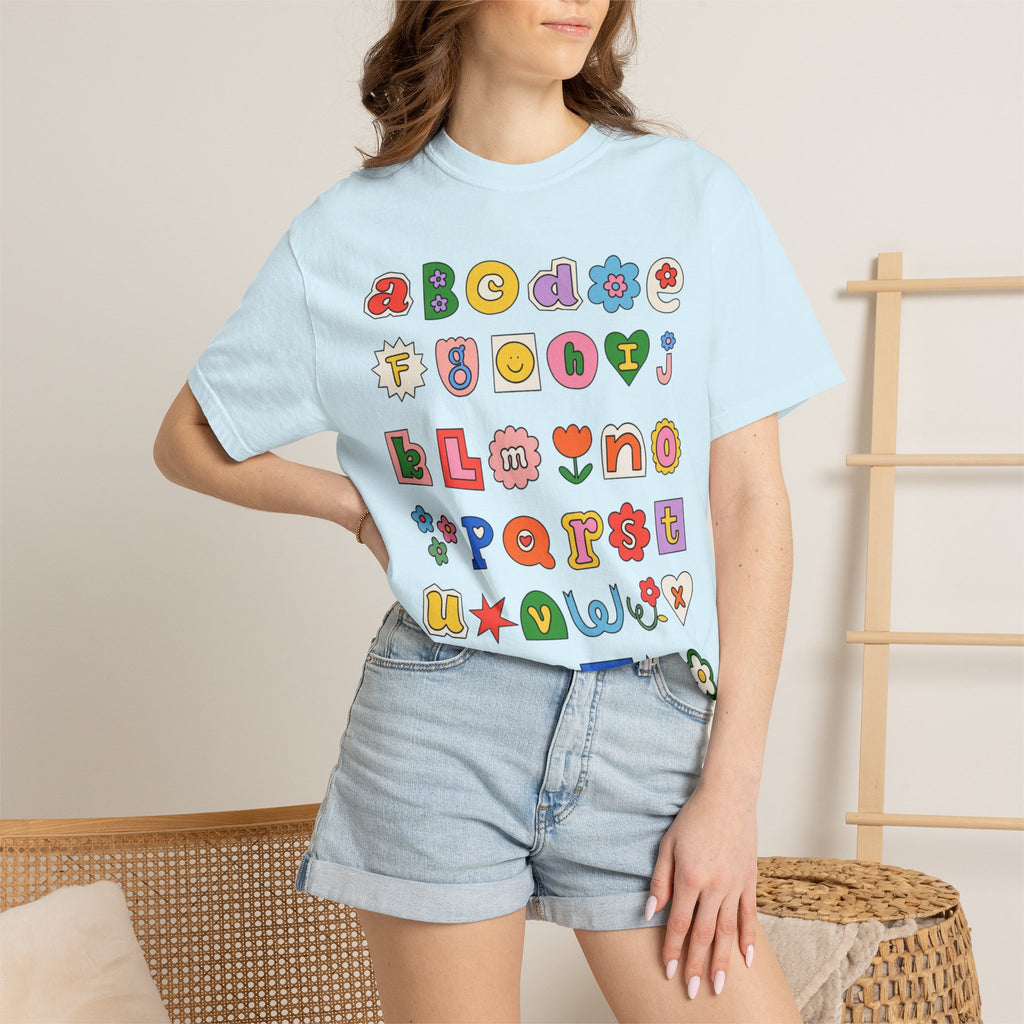 Preppy Alphabet Tee