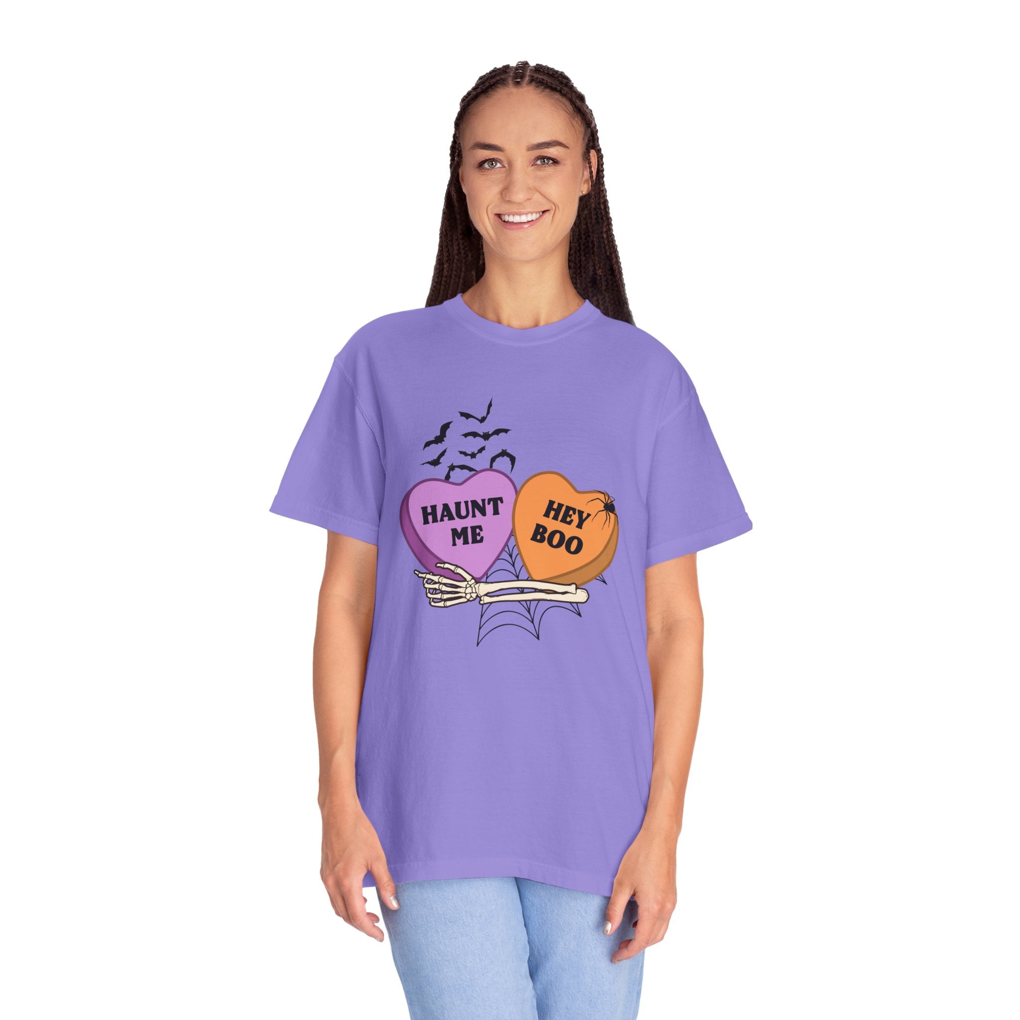 Comfort Color Halloween Candy Heart T-Shirt