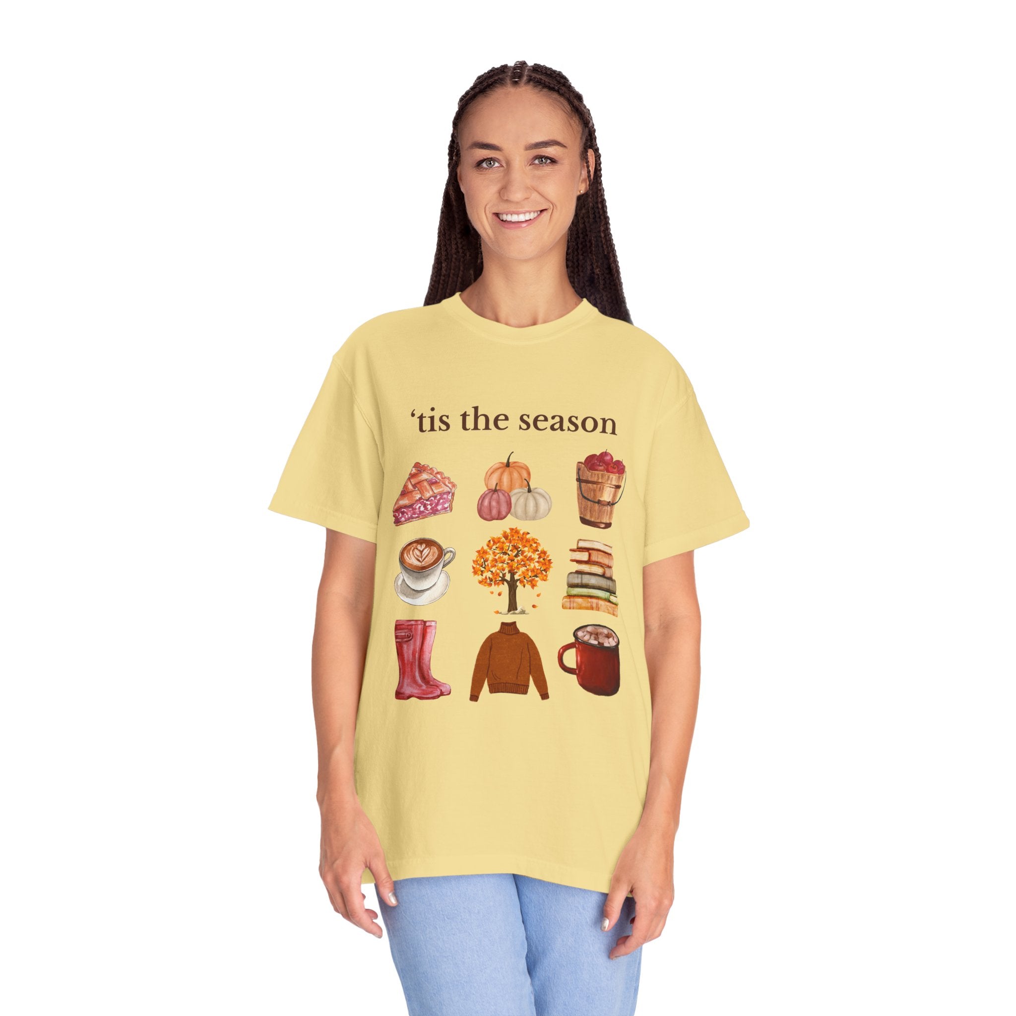 Autumn Vibes Garment-Dyed T-shirt