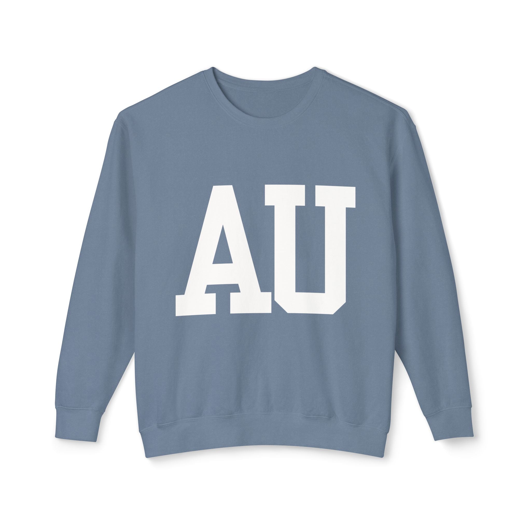 Unisex Lightweight Crewneck Sweatshirt - Cozy Fall Fashion, Perfect for Casual Outings, Gifts for Students, AU College Apparel, [...]