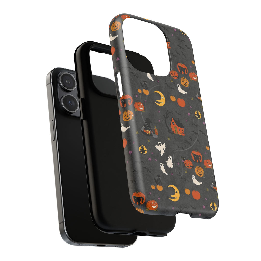 Halloween Cat Phone Case - Tough Magnetic Case
