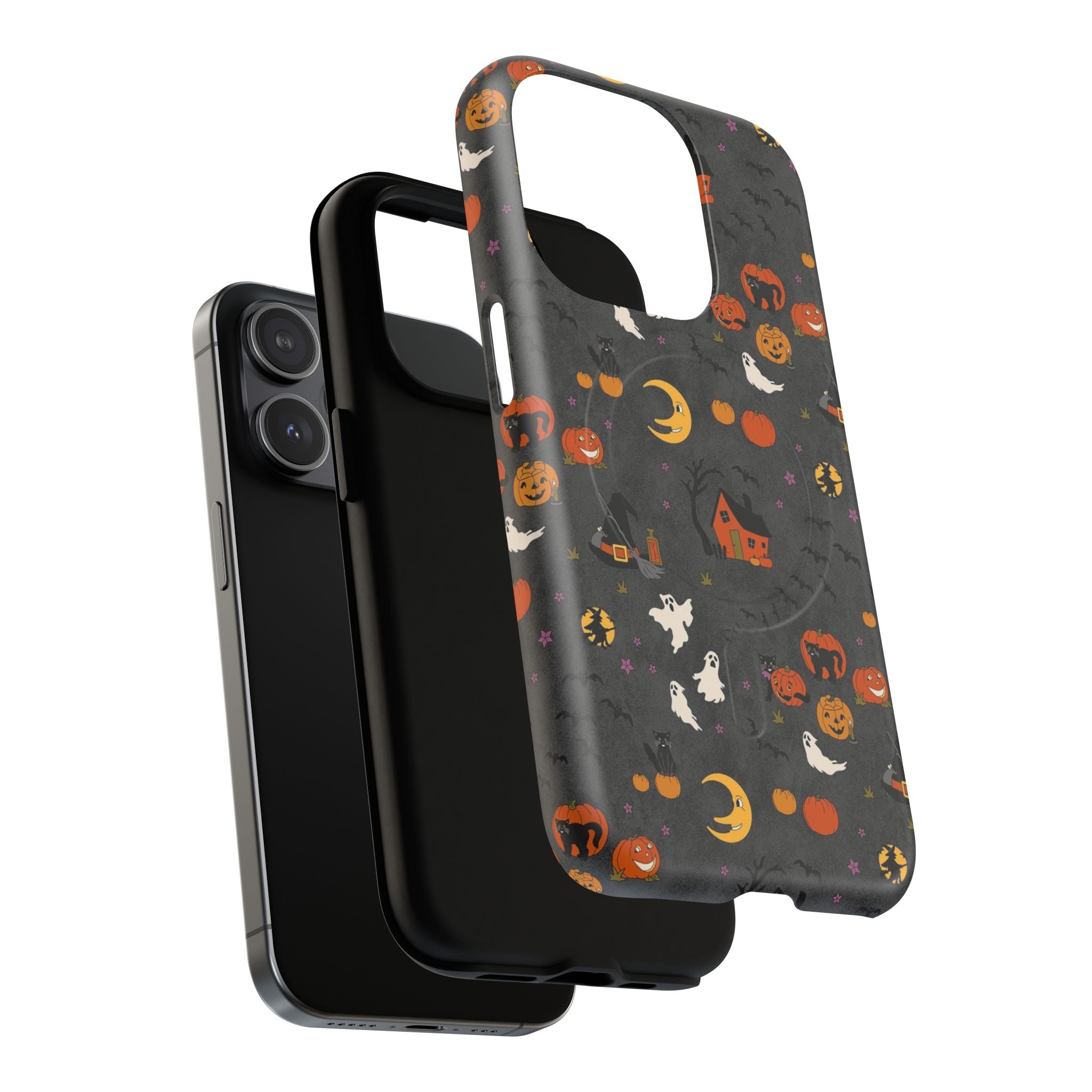 Halloween Cat Phone Case - Tough Magnetic Case