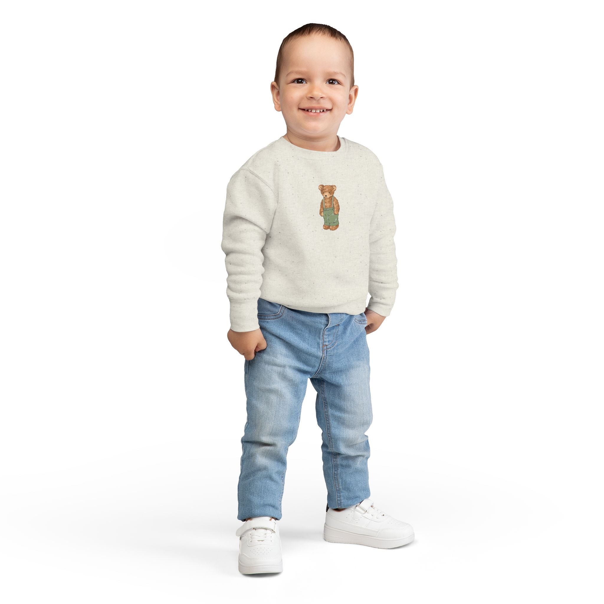 Toddler Vintage Bear Autumn Sweatshirt