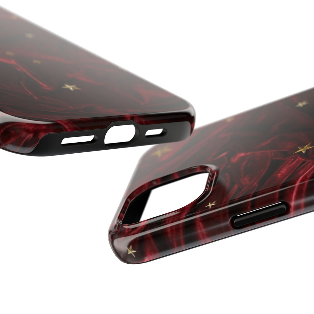 Holiday Velvet Star Tough Phone Case