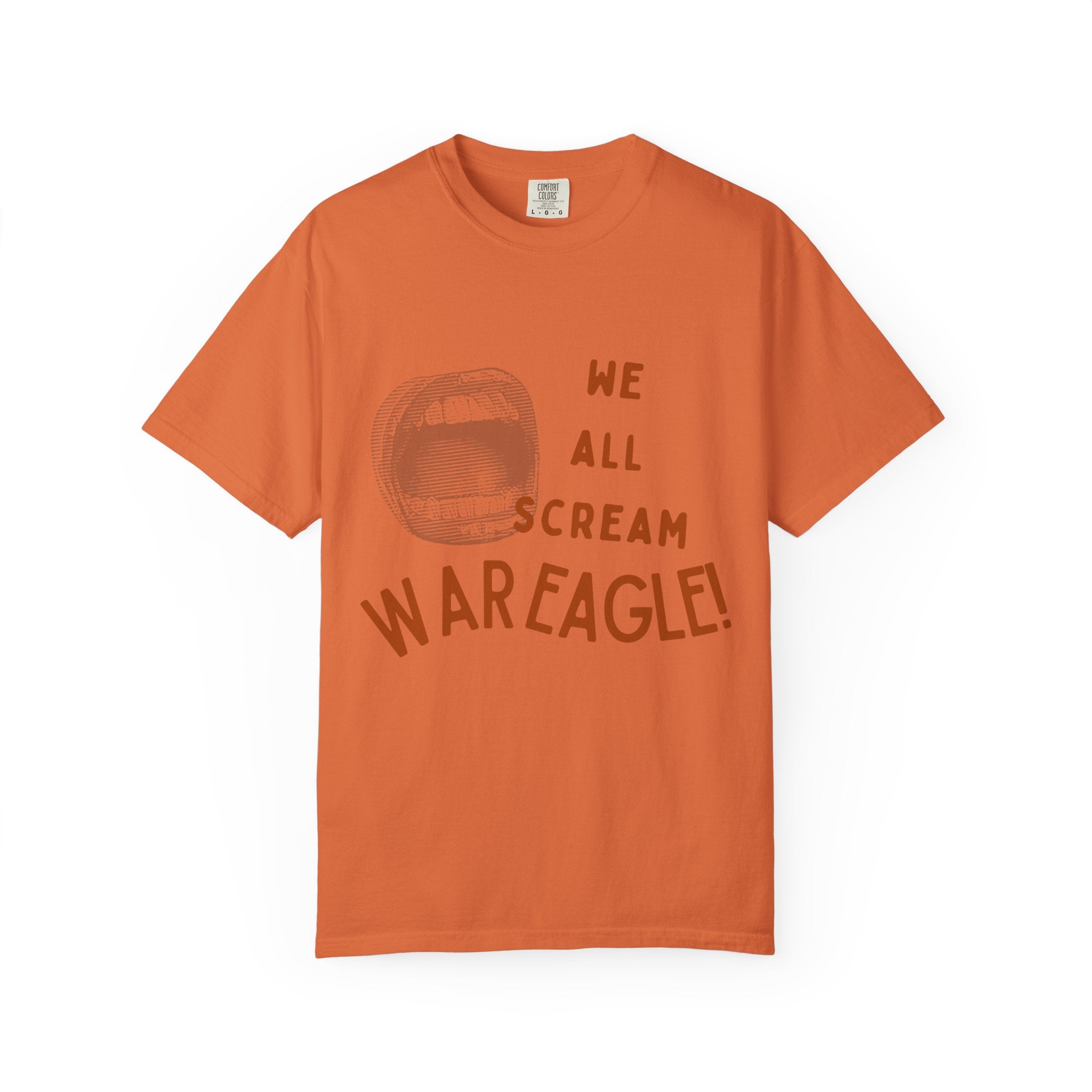 Auburn Garment-Dyed Tee for Game Day