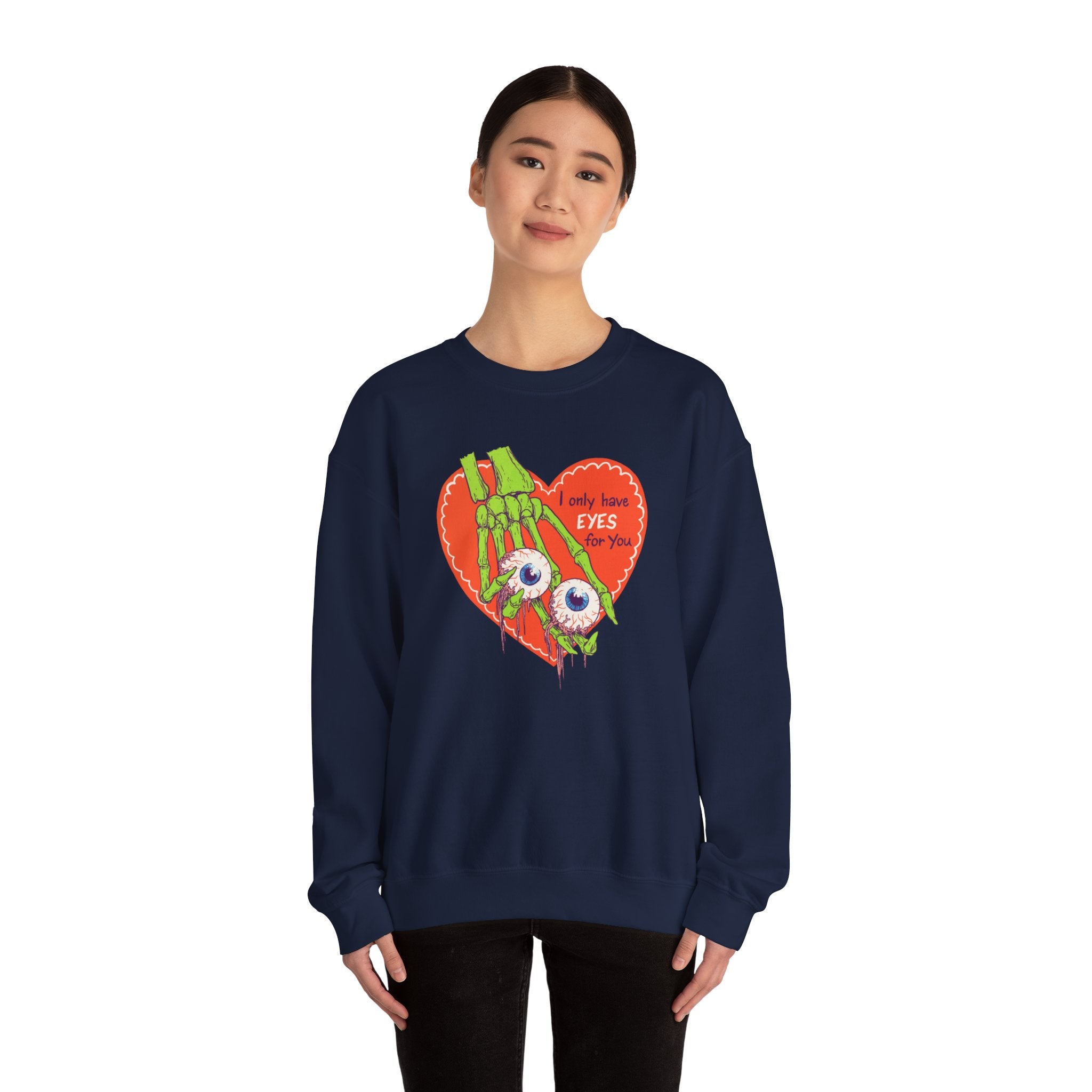 Valentine Zombie Heart Sweatshirt