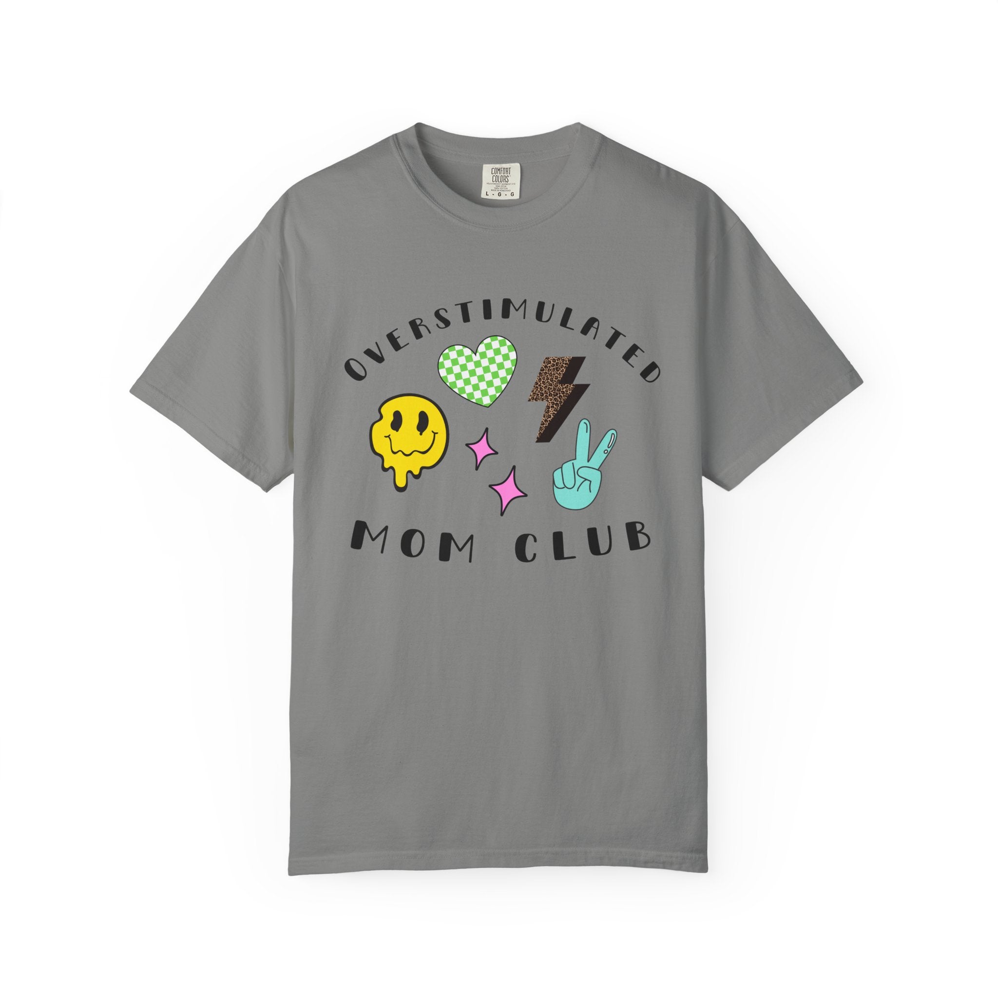 Overstimulated Mom Club T-Shirt