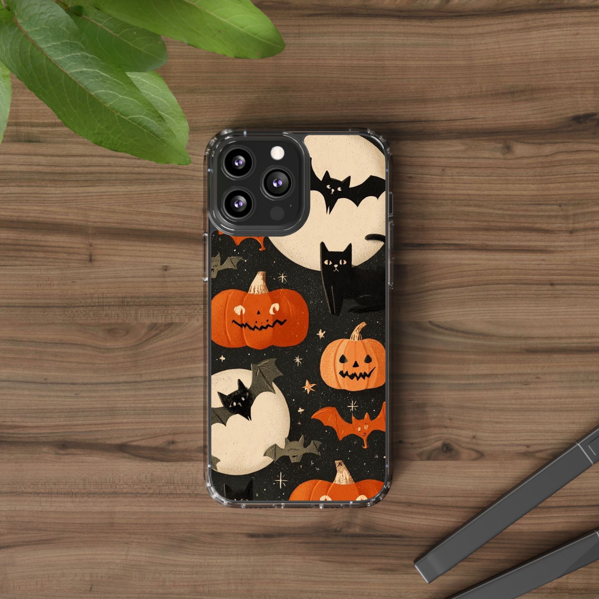 Halloween Clear Protective Case