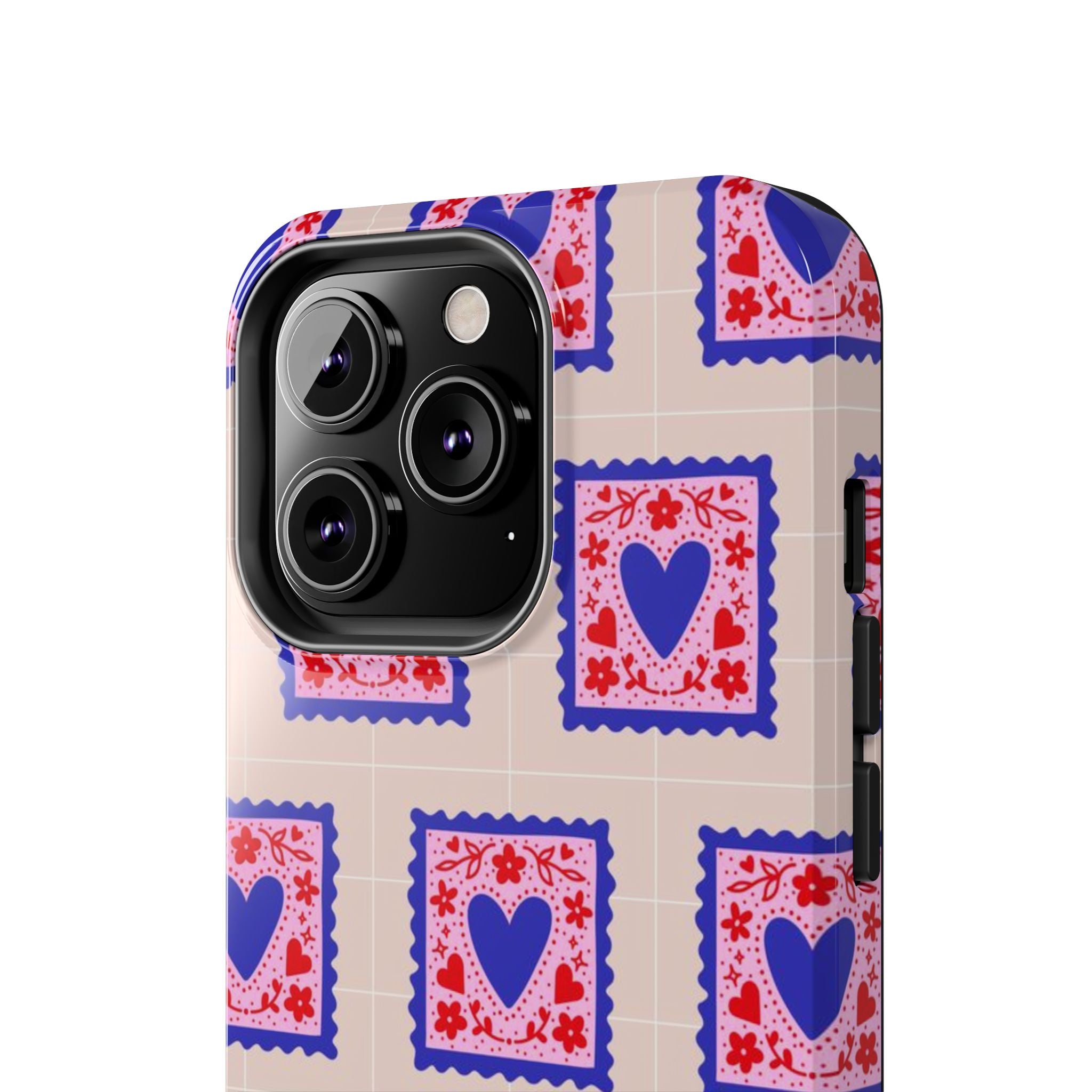 Heart Stamp Tough Phone Case