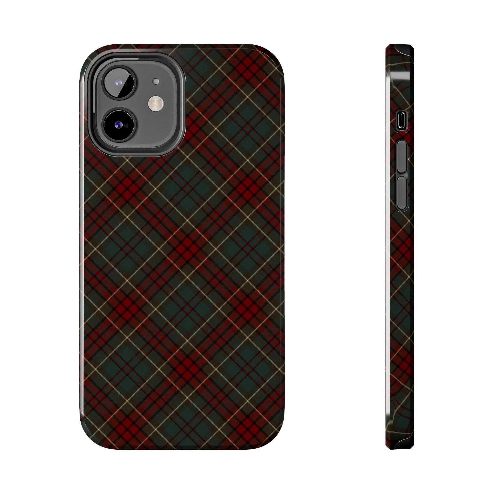 Christmas Plaid Pattern Tough Phone Case