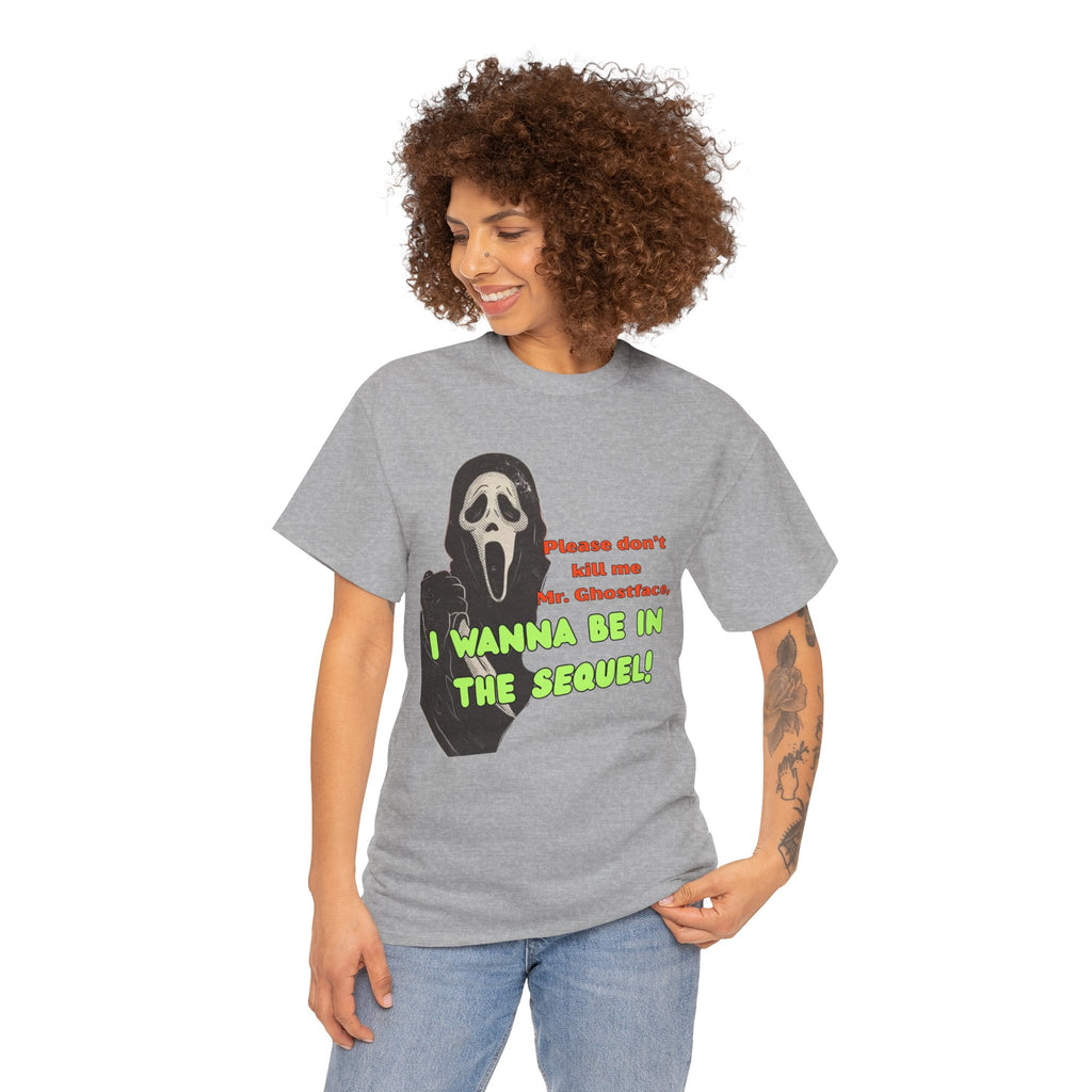 Ghostface Sequel Tee, Unisex Heavy Cotton Tee