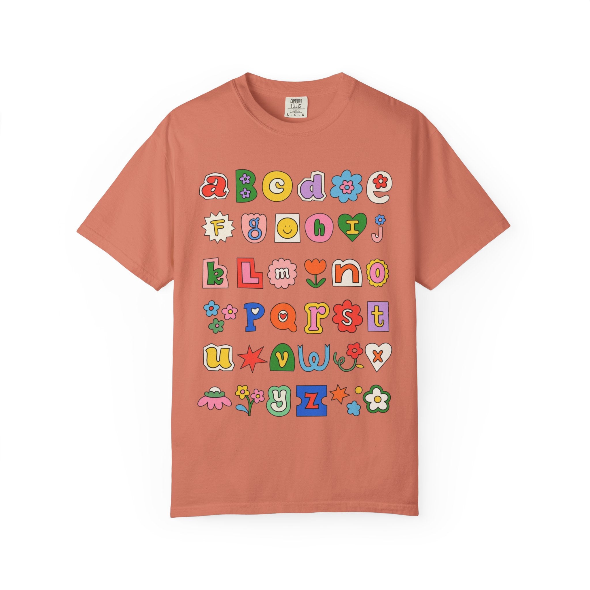 Preppy Alphabet Tee