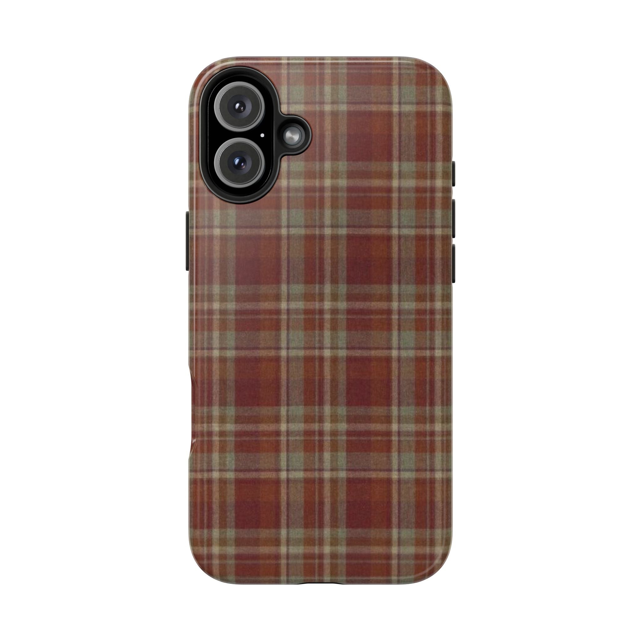 Autumn Plaid Tough Phone Case