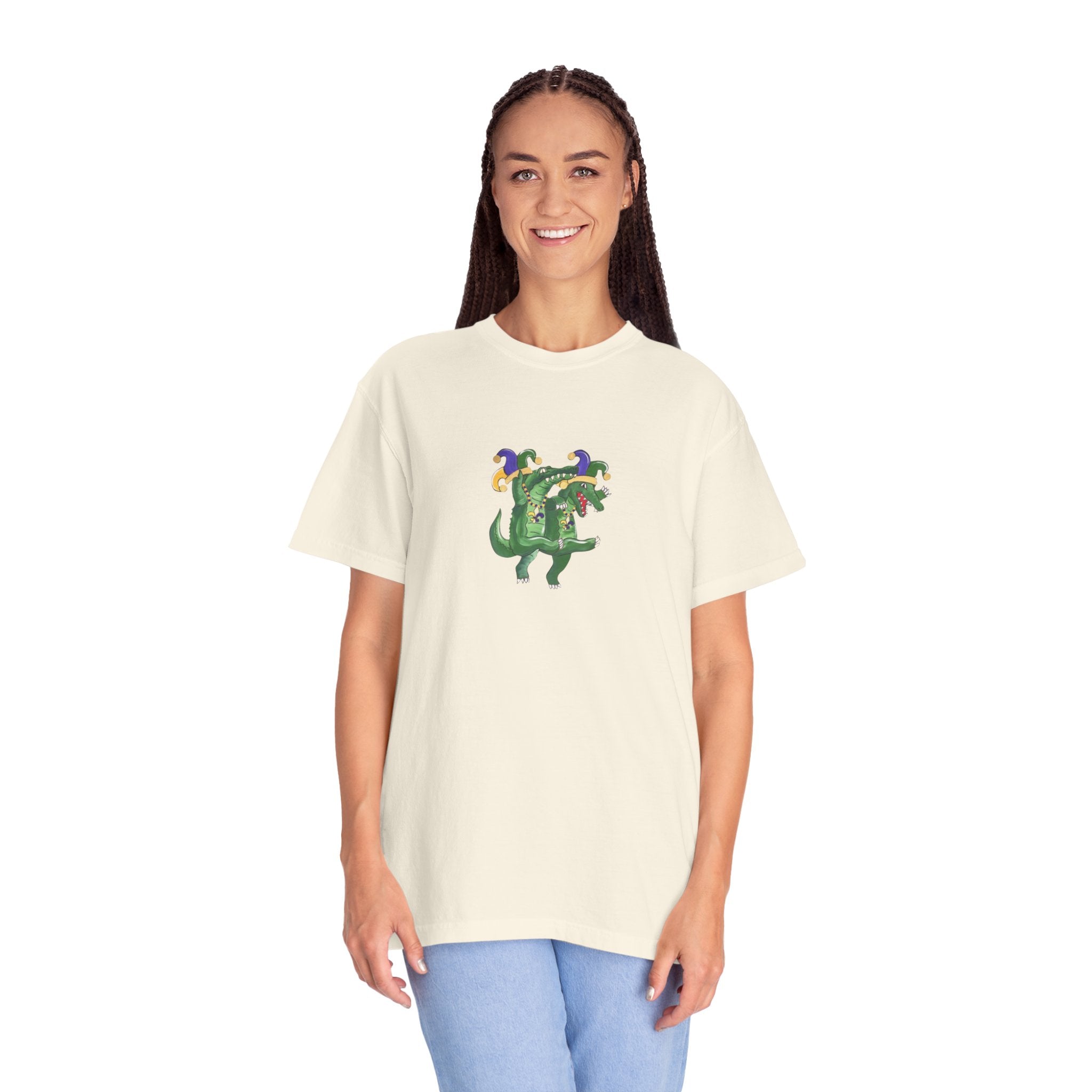 Mardi Gras Dancing Gator T-Shirt