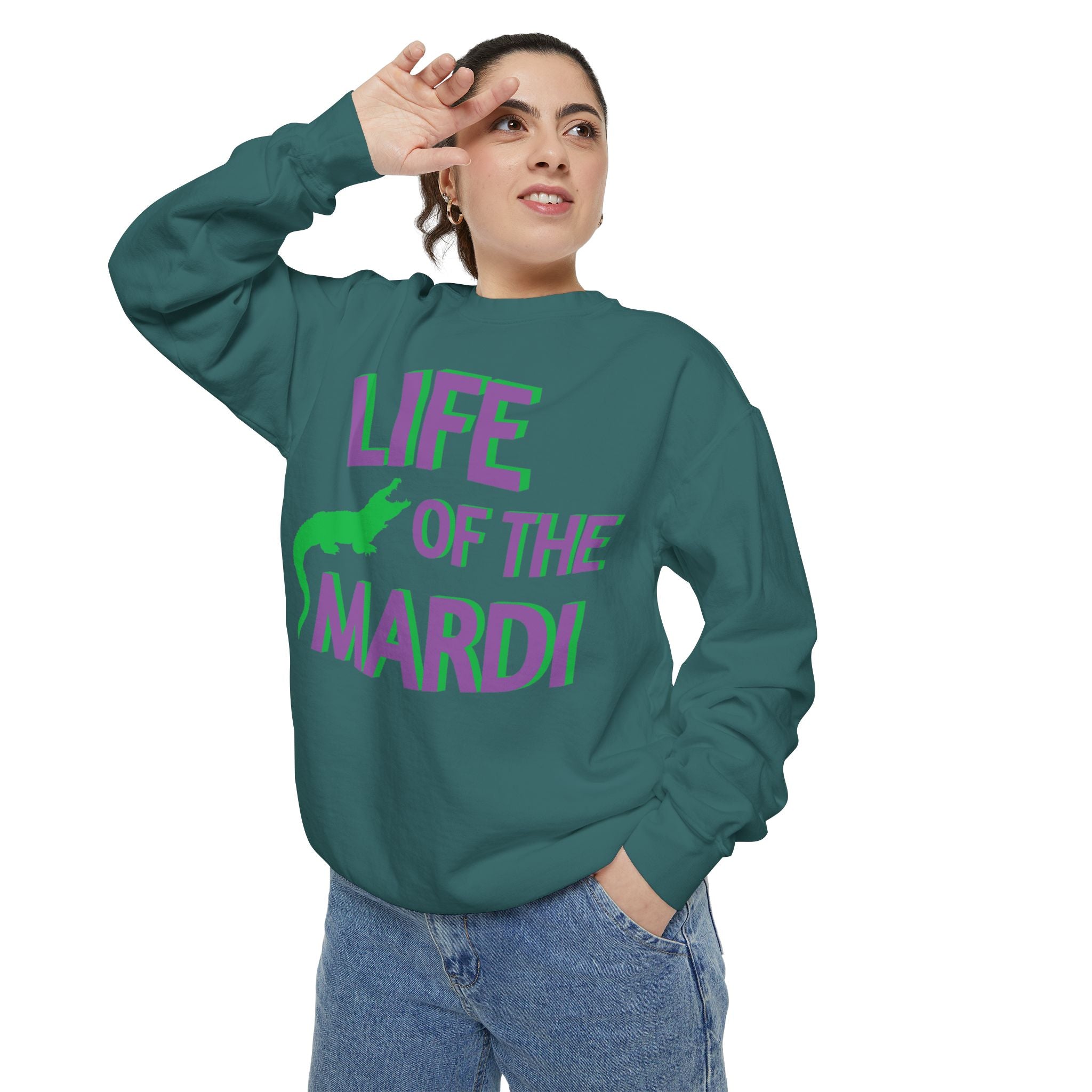 Sweatshirt - Life of the Mardi Graphic Crewneck