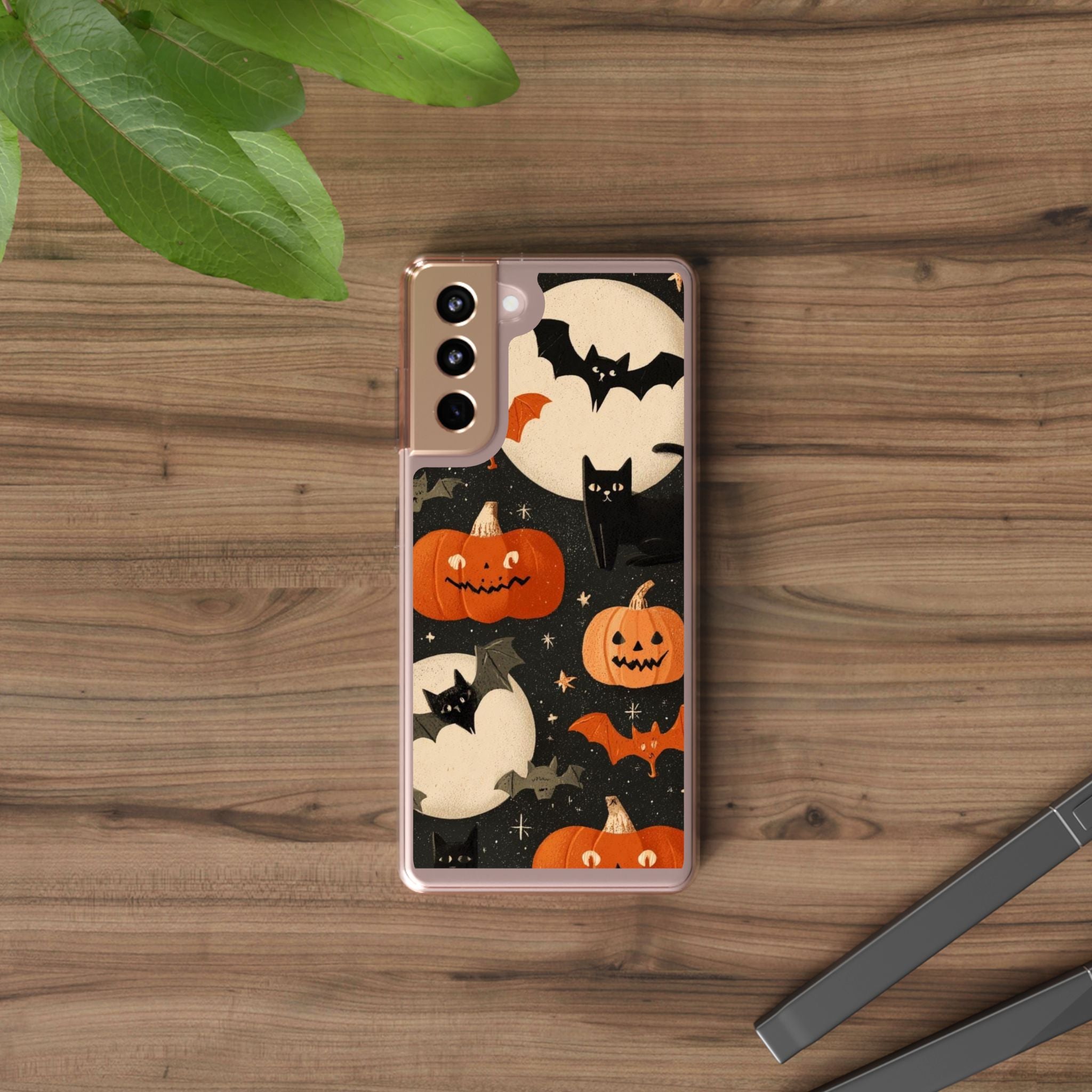 Halloween Clear Protective Case