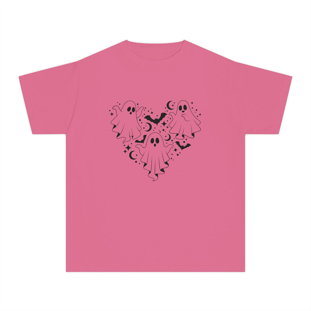 Cute Ghost Heart Youth Tee