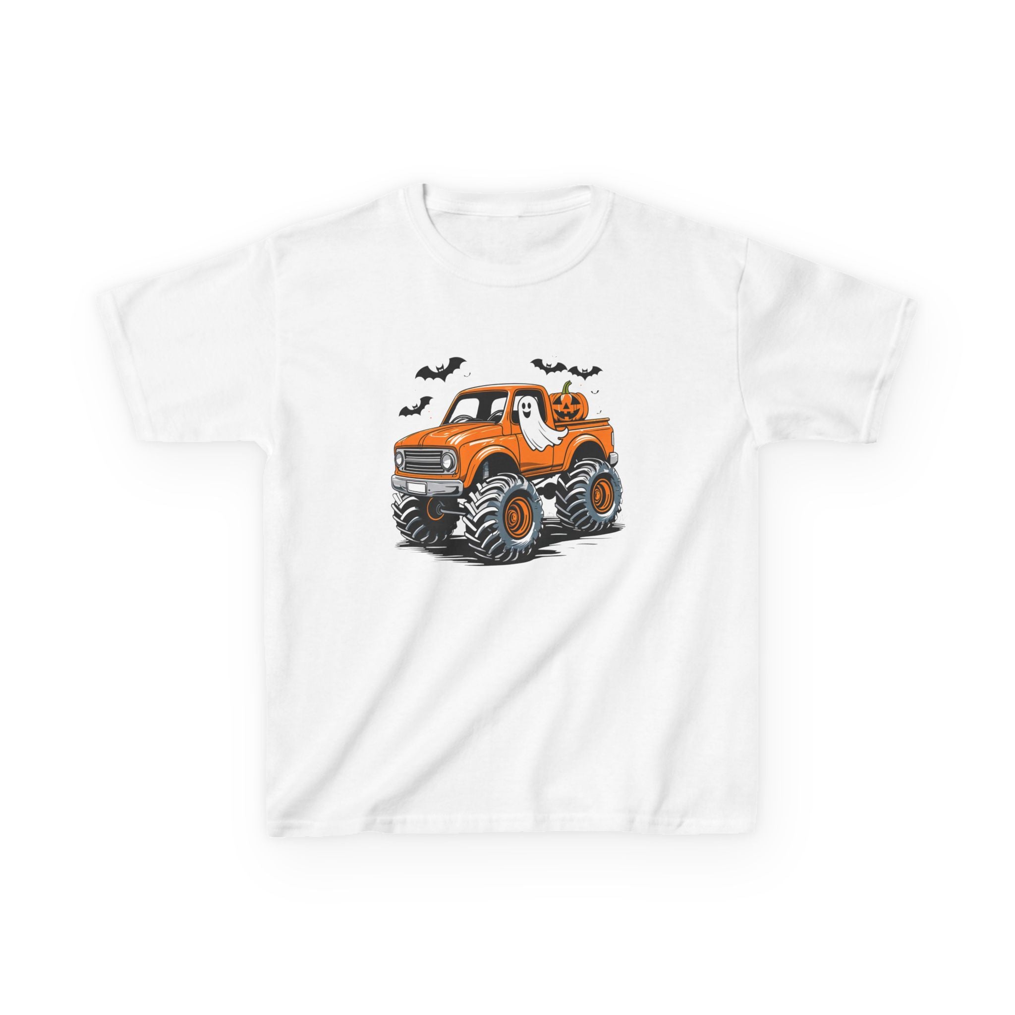 Monster Truck Halloween Boys Tee