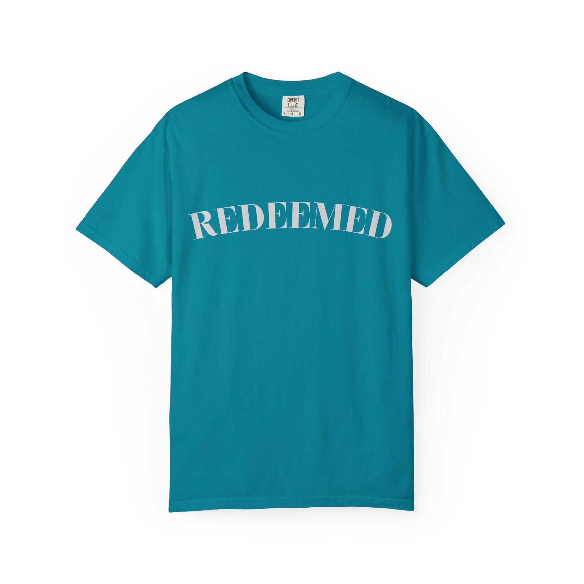 Redeemed Garment-Dyed T-Shirt, Christian Apparel