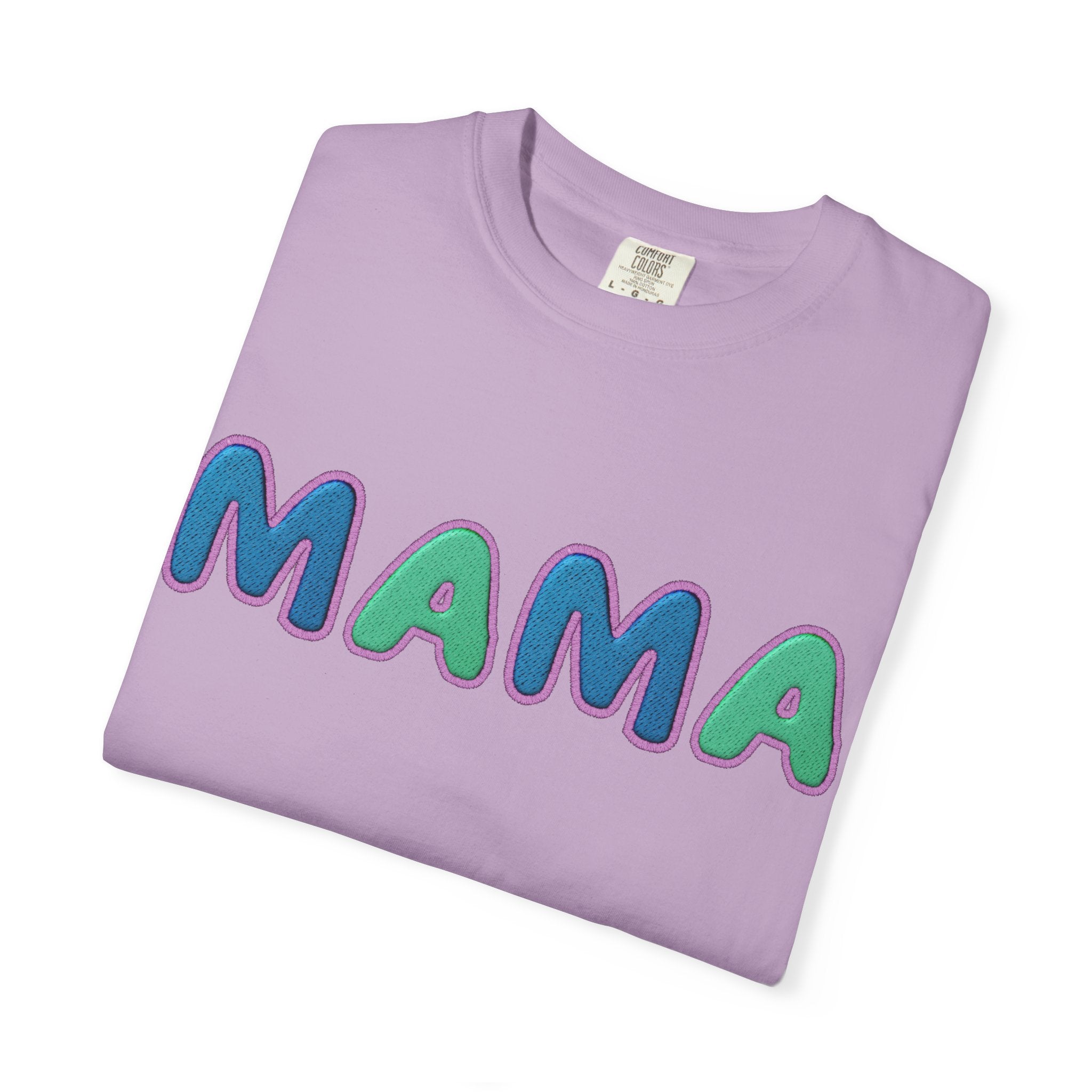 Mama T-Shirt, Garment-Dyed Top for Moms