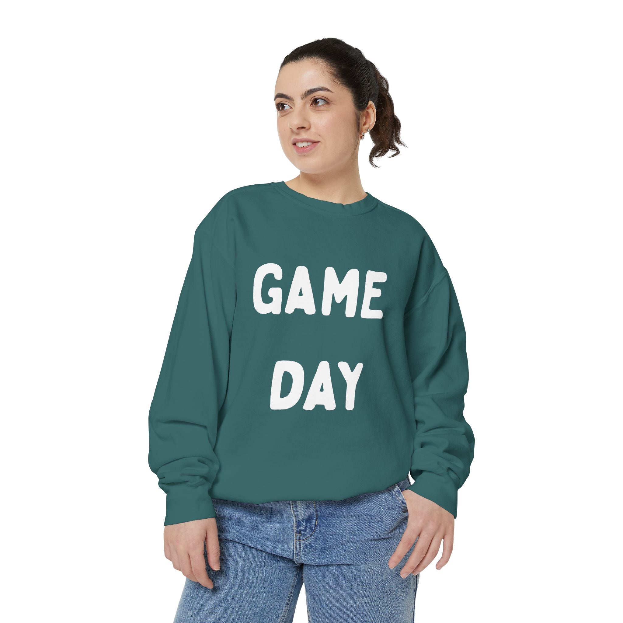 Game Day Unisex Garment-Dyed Sweatshirt