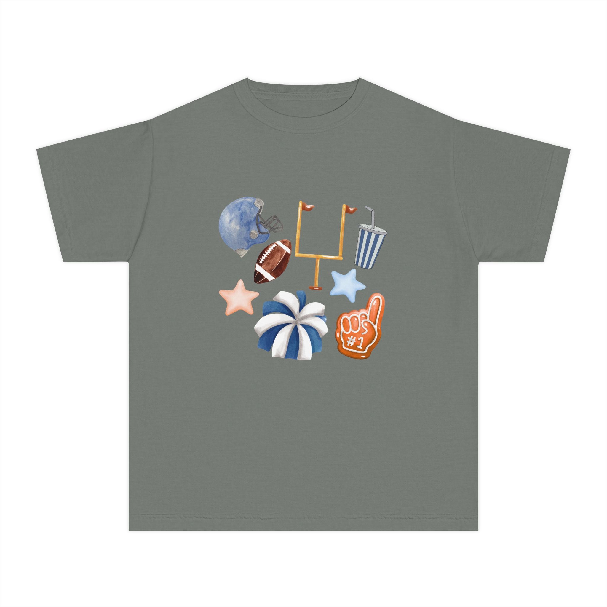 Cheerful Youth Charm Sports Tee