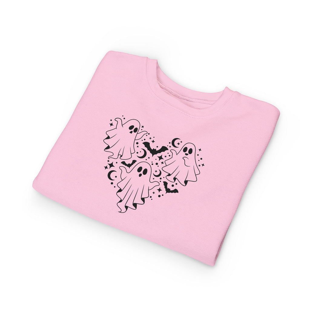 Adorable Ghost Print Toddler Sweatshirt | Cute Halloween Season Wear
