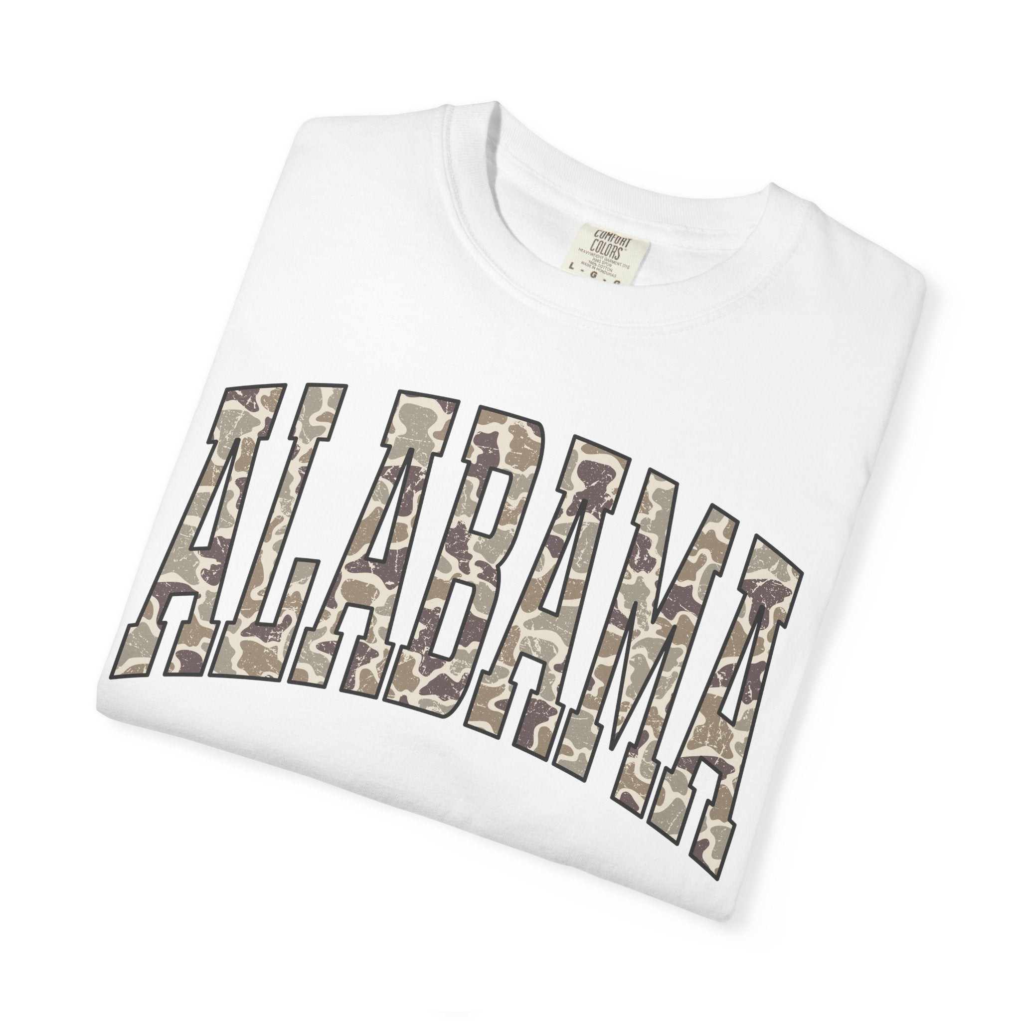 Camo Game Day Alabama Tee