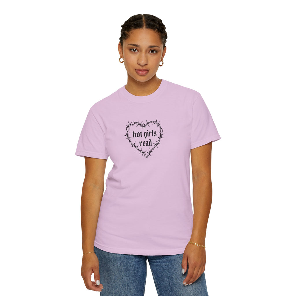 Hot Girls Read Comfort Color Tee