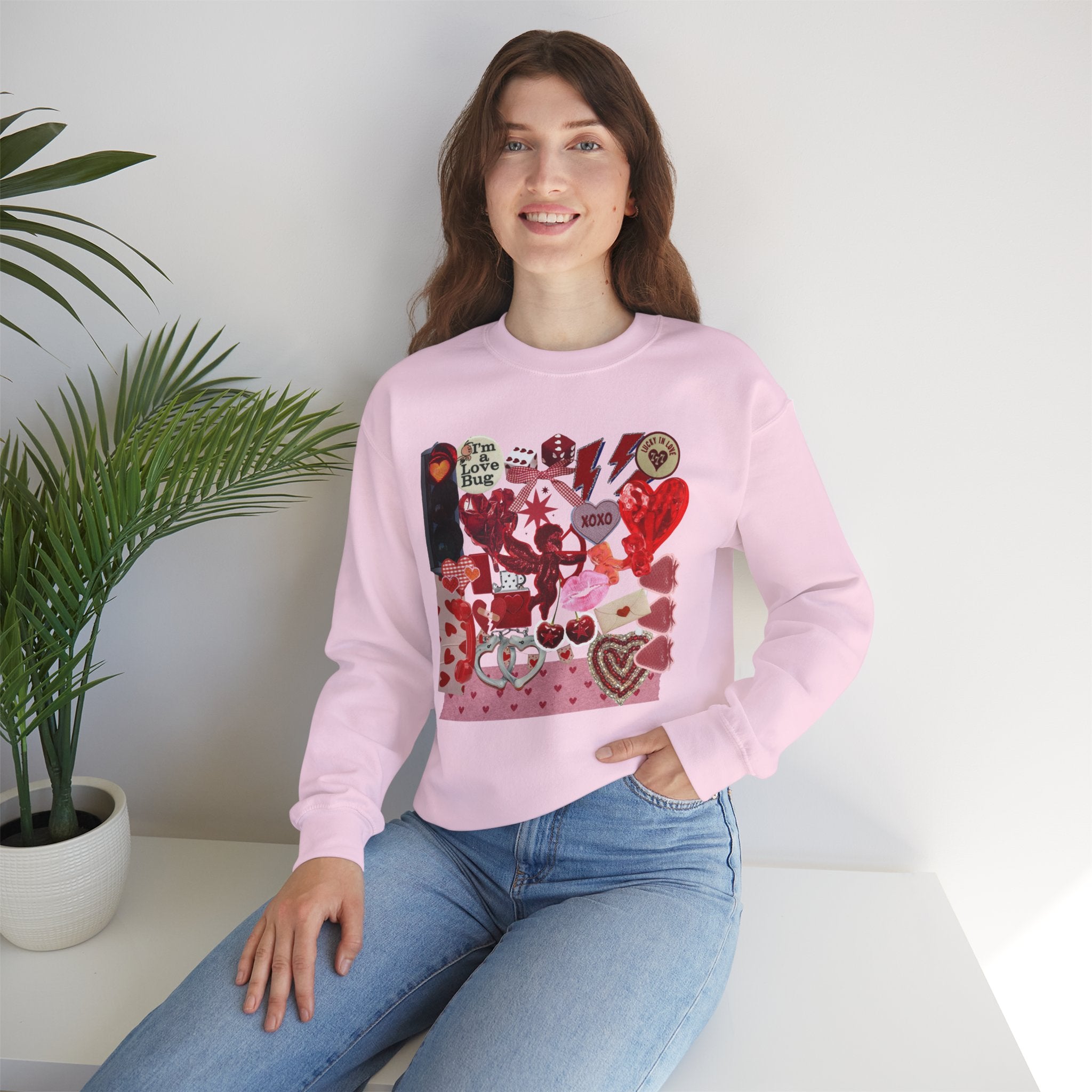 Valentine’s Charm Crewneck Sweatshirt