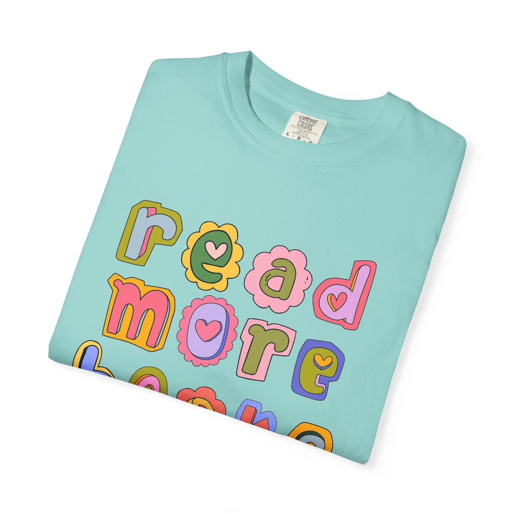 Colorful Read More Books T-Shirt